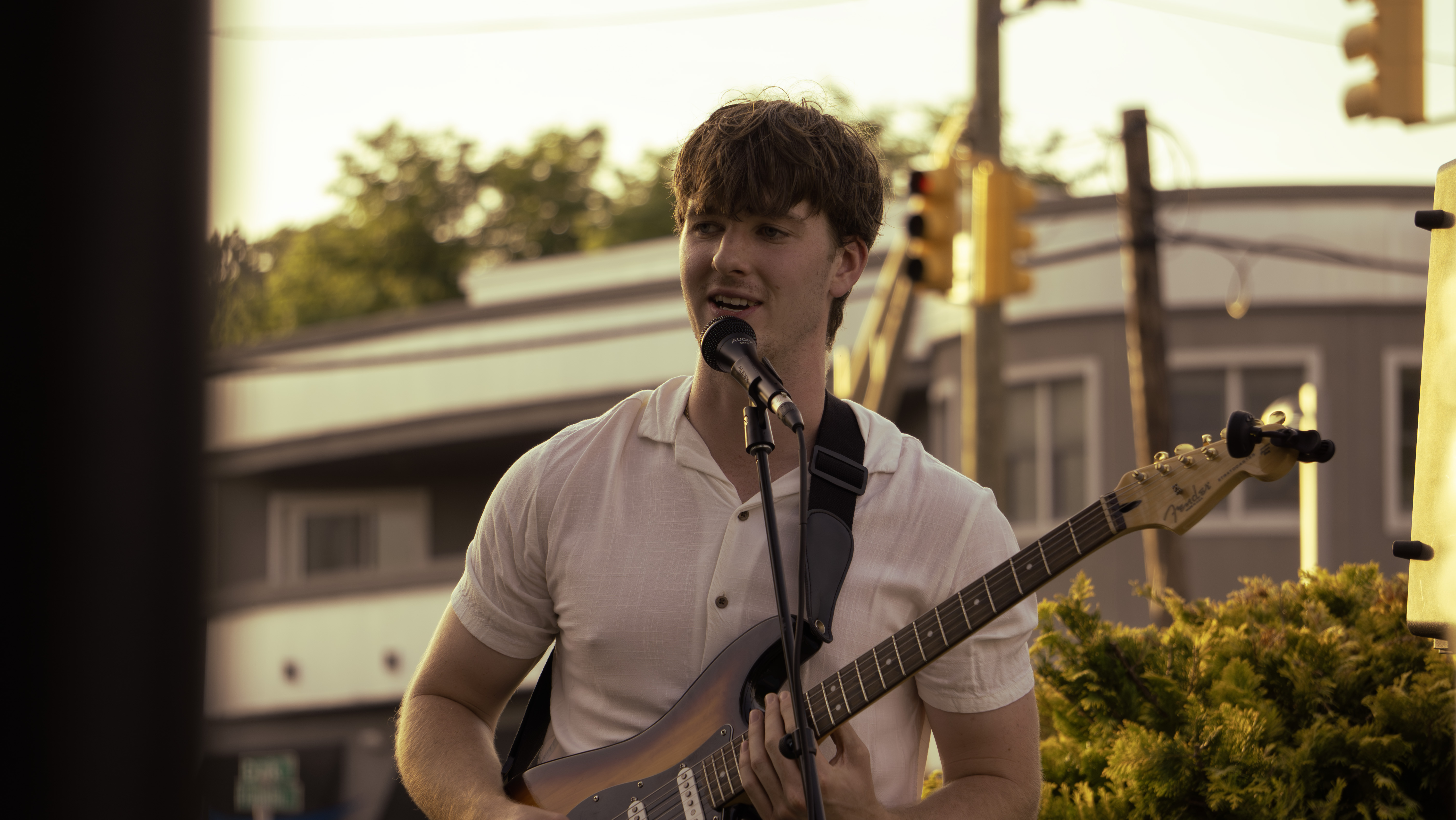 Liam Bohan and band, live — photo by @redeemed_visuals