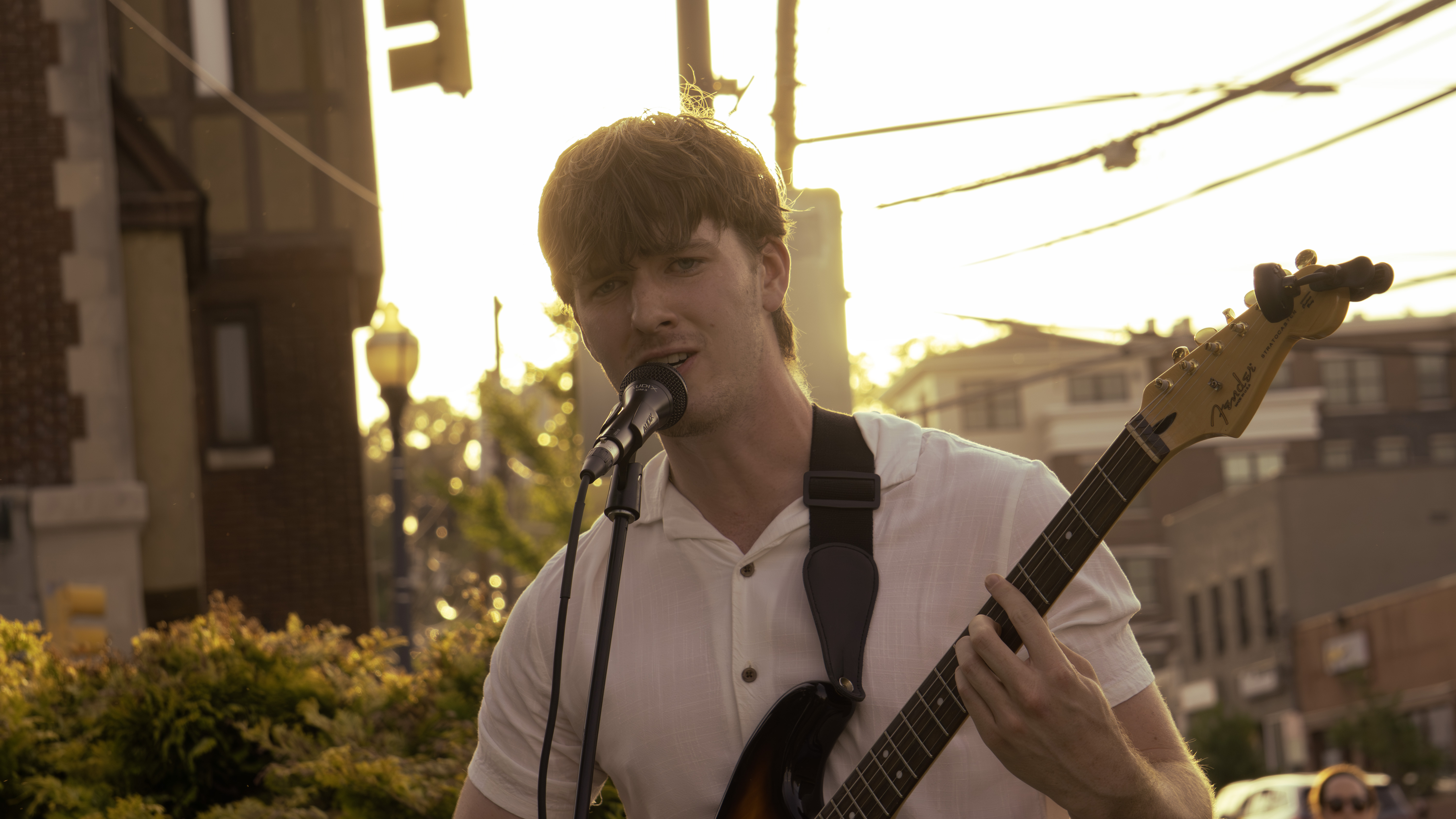 Liam Bohan and band, live — photo by @redeemed_visuals